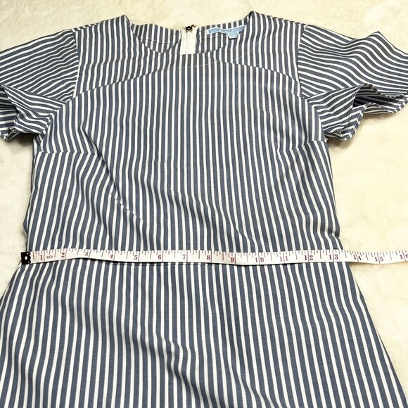 Draper James Blue and White Striped Dress - Picture 14 of 15